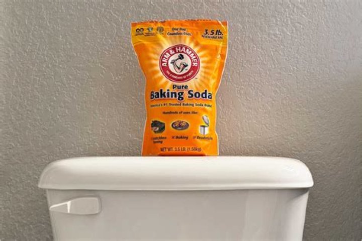Why do you put baking soda in your toilet?