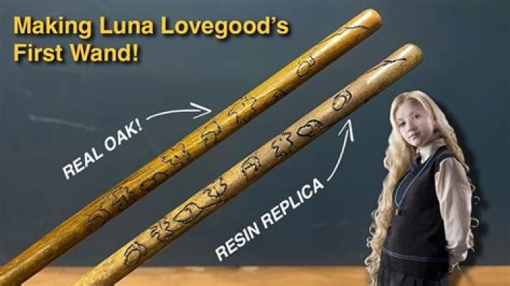 Why does Luna Lovegood have two wands?
