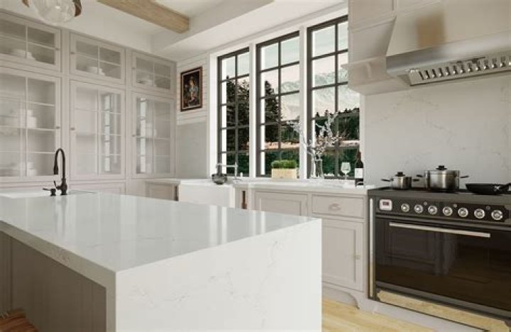 Why does my white quartz countertop stain?