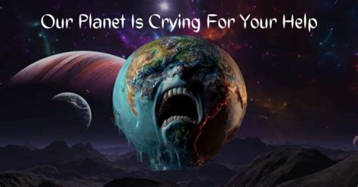 Why does the author call Earth the ailing planet who is responsible for it's condition in your opinion how can the ailing planet survive?