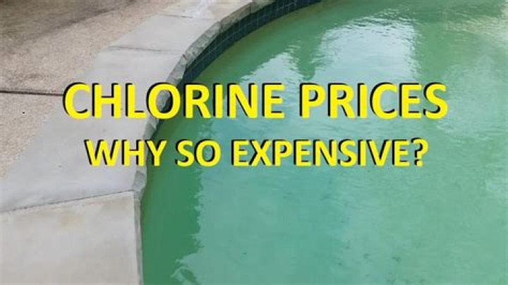 Why is chlorine so expensive?