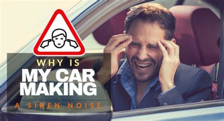 Why is my car making a sizzling noise?