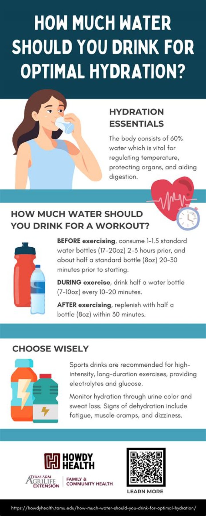 Why should you drink lots of water when sick?